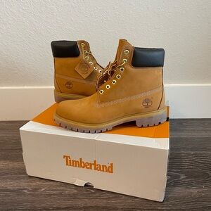 Timberland Premium 6 IN Waterproof Boots Wheat Nubuck